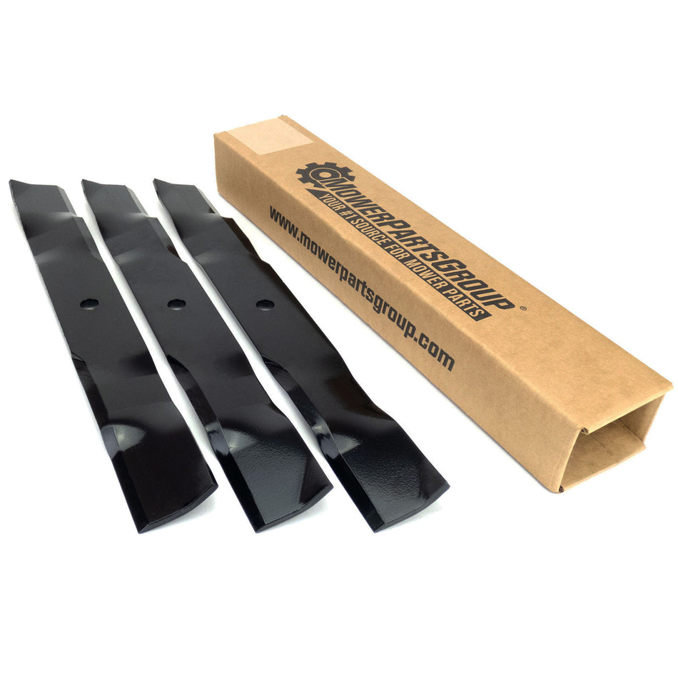 (3) Mulching Blades for Gravely 60" Pro Master 300, Pro 40 052929, 08866900