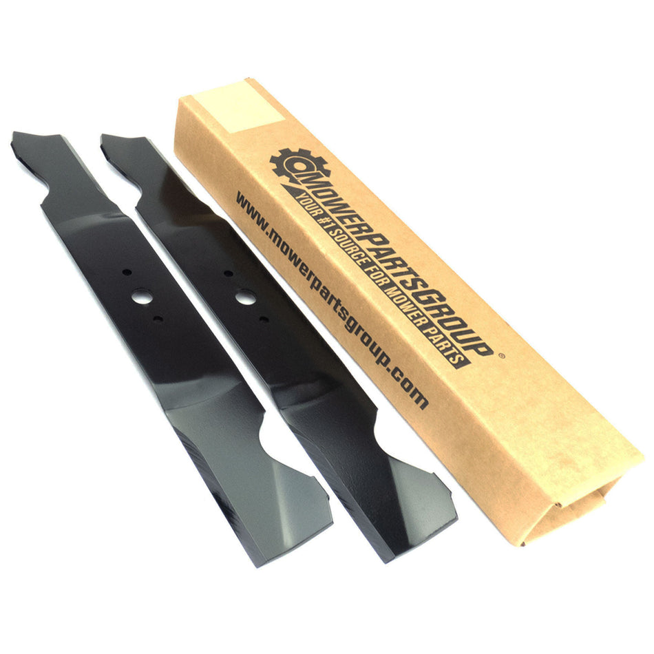 (2) Blades Compatible With Cub Cadet 42" GT 1440, 2000, 742-3018, 759-04081