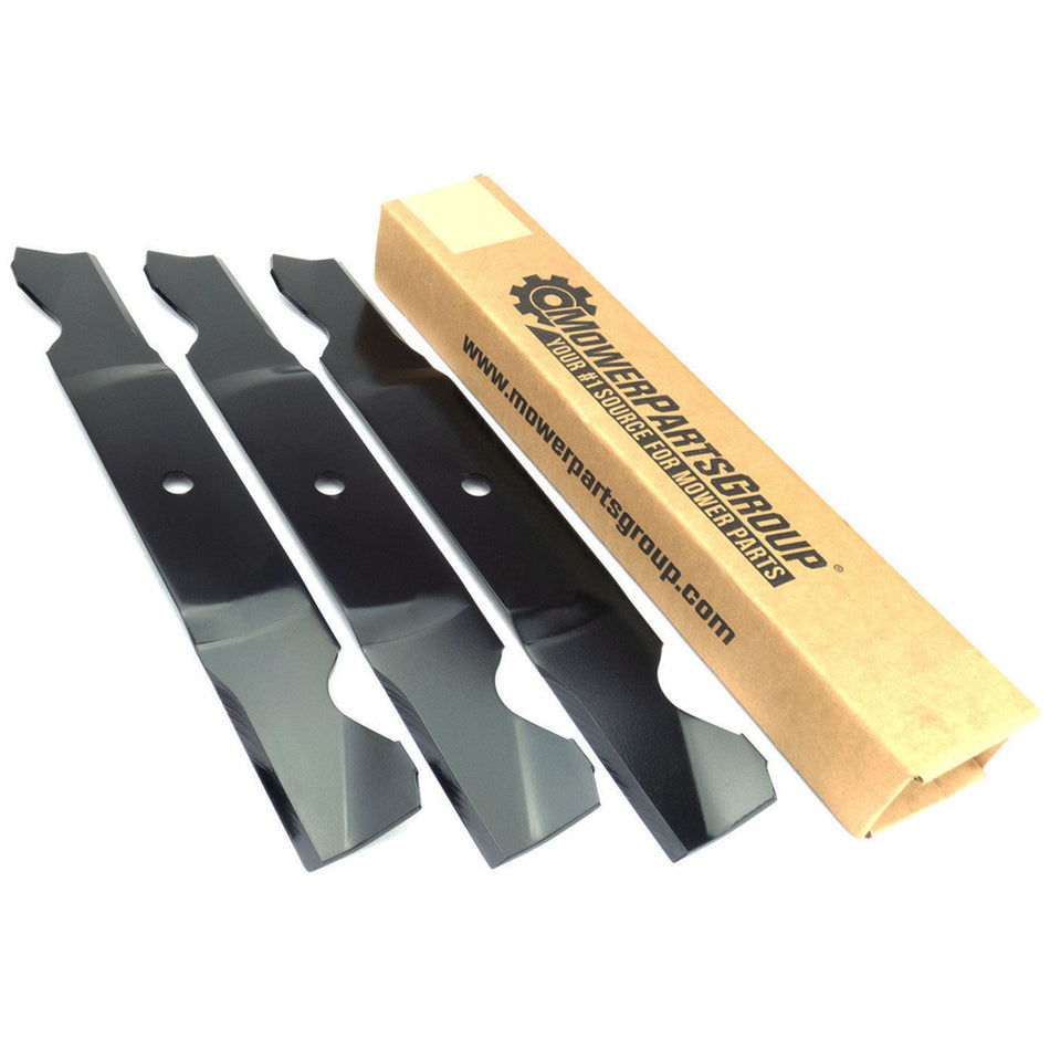 (3) Blades Compatible With Cub Cadet 54" 742-3013, 759-3820, 759-3841