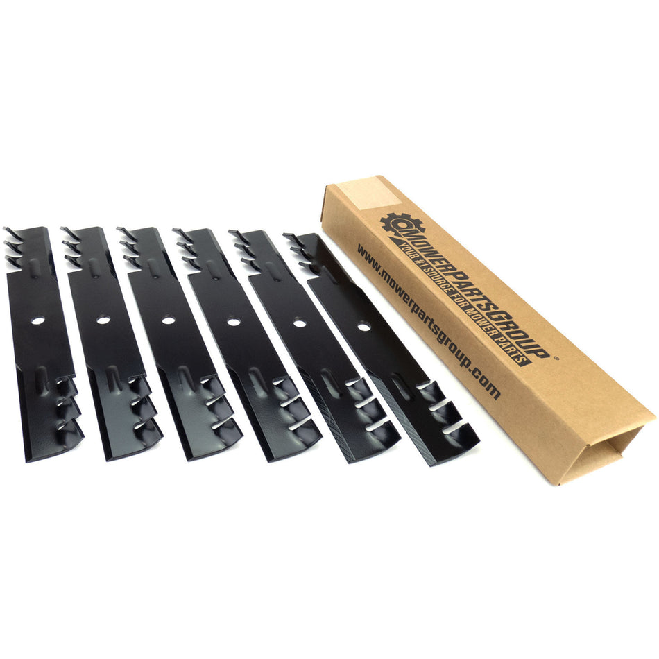 (6) Mulching Blades for Snapper & Simplicity 48" Decks 038-4827-00, 1520843