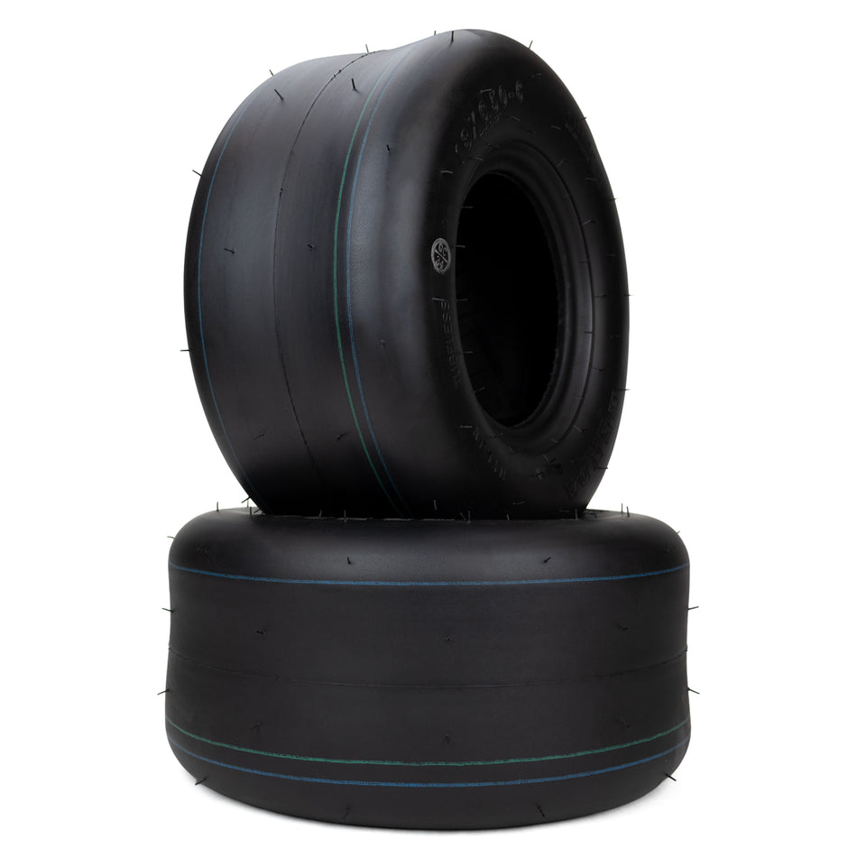 (2) Smooth K404 13x6.50-6 4 Ply Tires 07100914