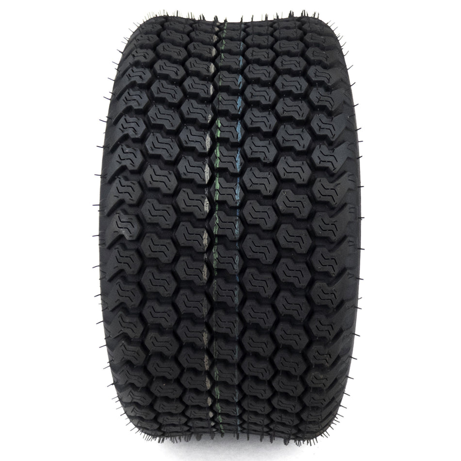 (1) 16x6.50-8 Super Turf Tread Tire 4 Ply for Lawn and Garden Tractors