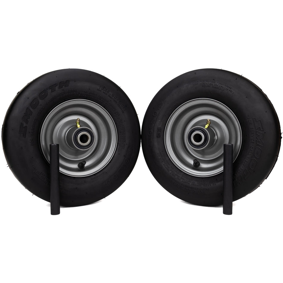 (2) Pneumatic Tire Assemblies 13x5.00-6 Compatible with Gravely Pro Turn Compact Pro 34 Compact Pro 44 and ZT HD 07101111