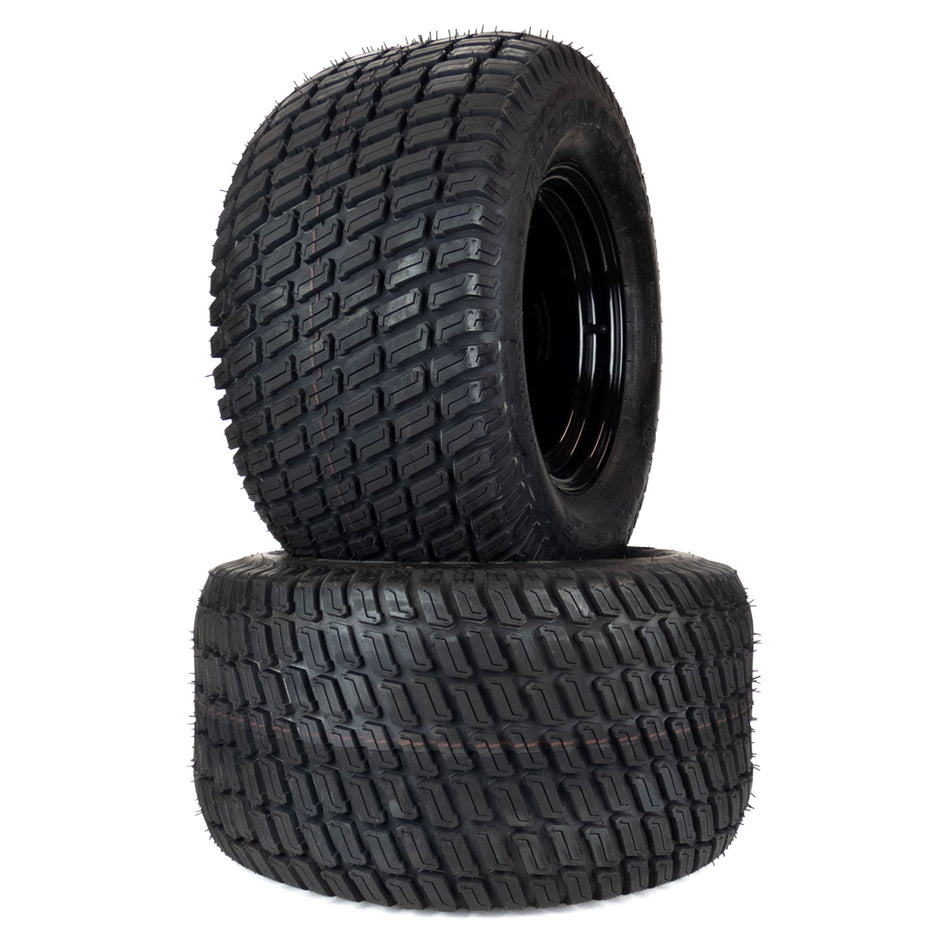 (2) Carlstar/Carlisle Turf Master Tire Assemblies 24x12.00-12 Fits Scag Patriot Tiger Cat II 61" 486291