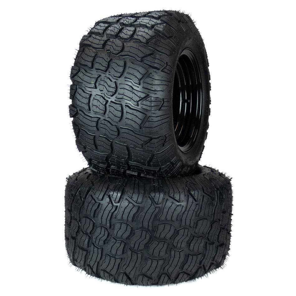 (2) Reaper Turf Tire Assemblies 20x10.00-10 Fits Scag Freedom Z 48" 52" 486315