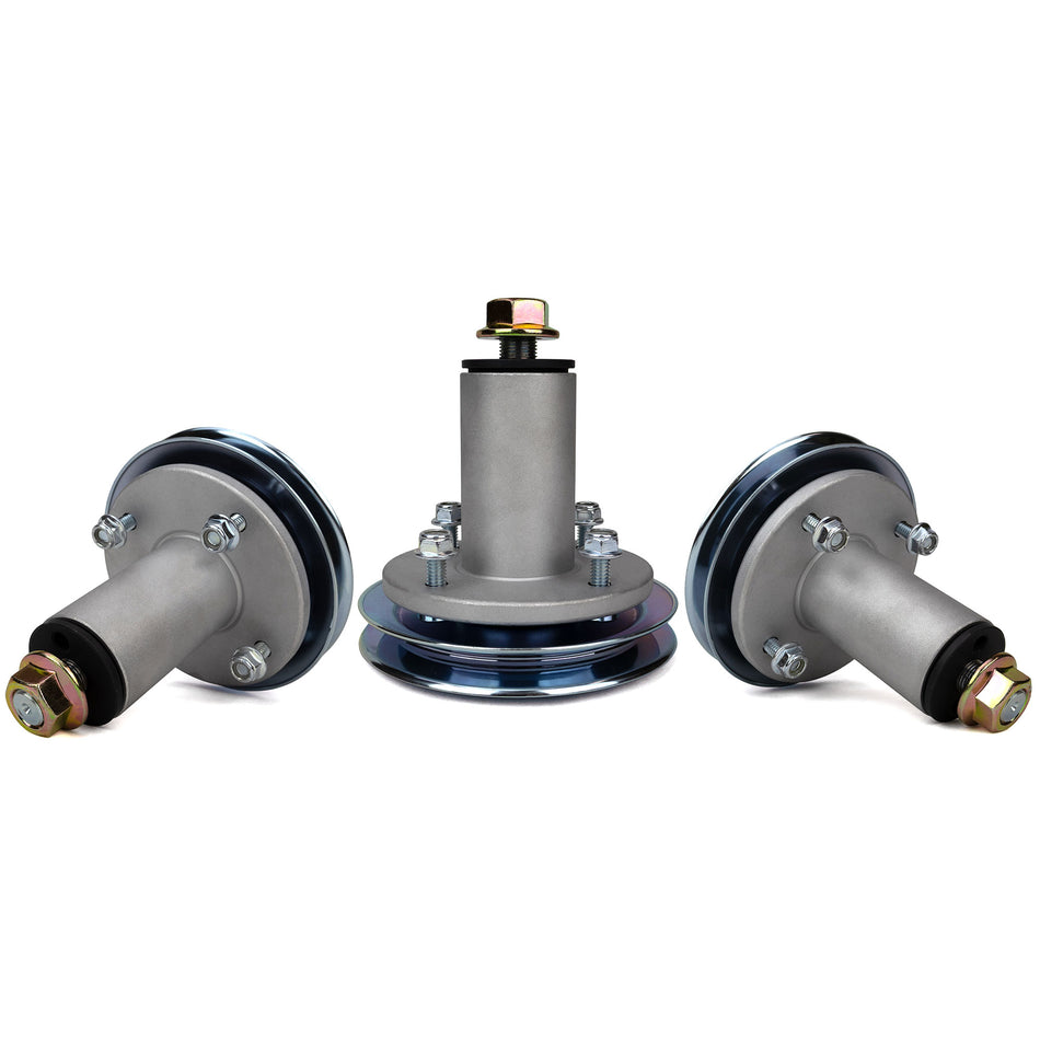 (3) Spindle Assemblies For Ariens Ikon-X Gravely ZT X 52" 51528000 51537200
