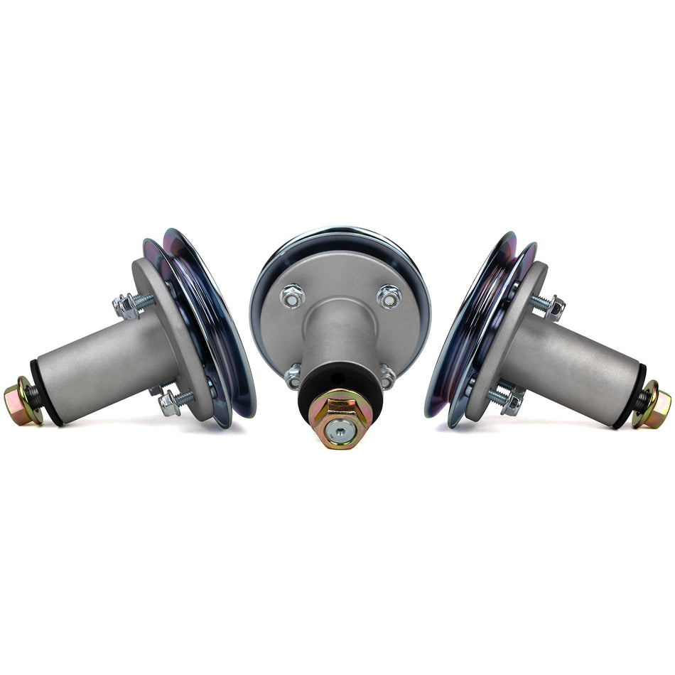 (3) Spindle Assemblies For Ariens Ikon-X Gravely ZT X 52" 51528000 51537200