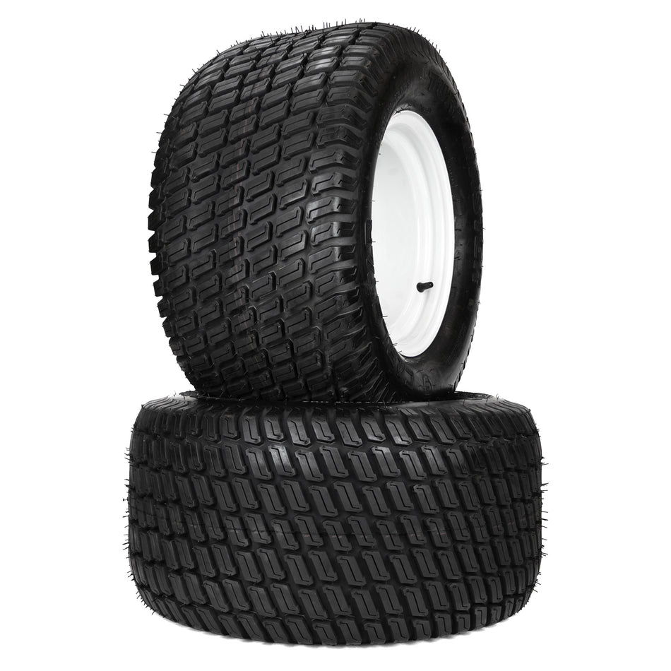 (2) Carlstar/Carlisle Turf Master Tire Assemblies 24x12.00-12 Fits Exmark Toro Lazer Z 109-8972