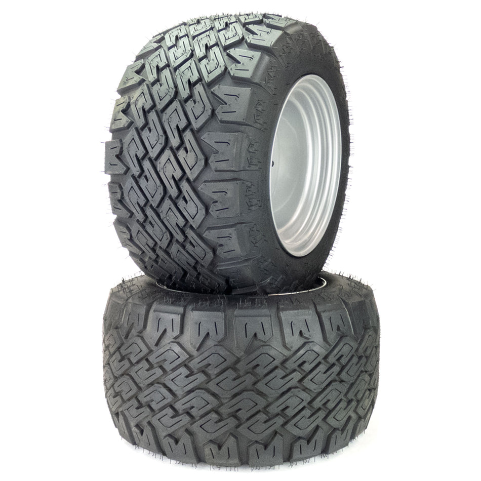 (2) Wheels/Tires 18x10.50-10 Fits Hustler Raptor 52 & Limited 606134