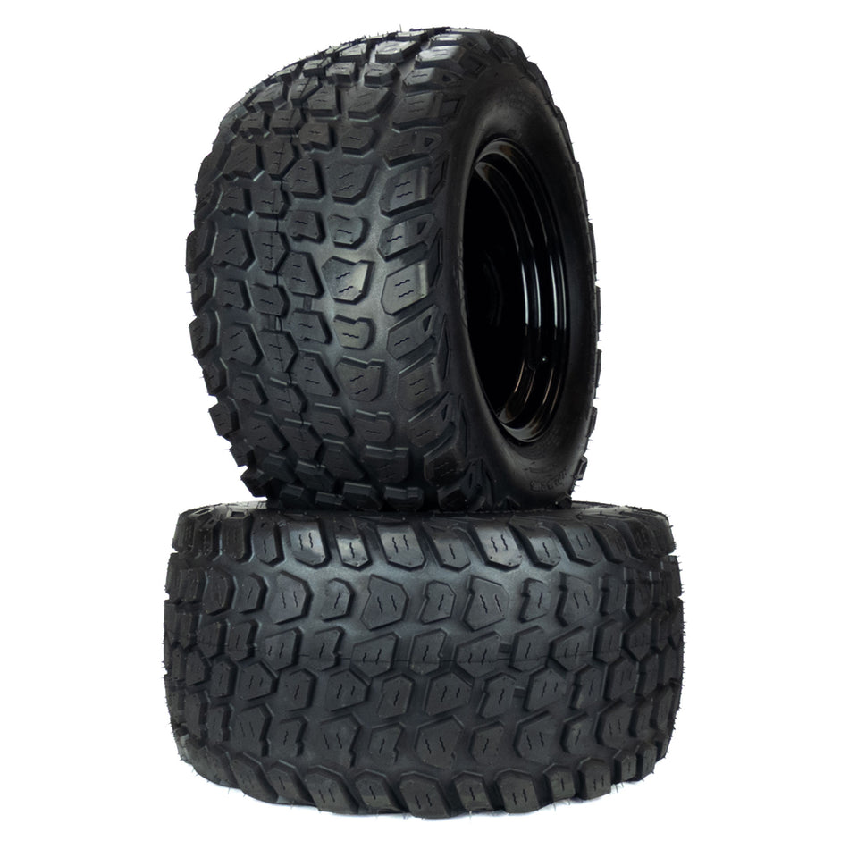 (2) Grassmaster XT Tire Assemblies 24x12.00-12 Fits Gravely Pro-Turn 300 07101511