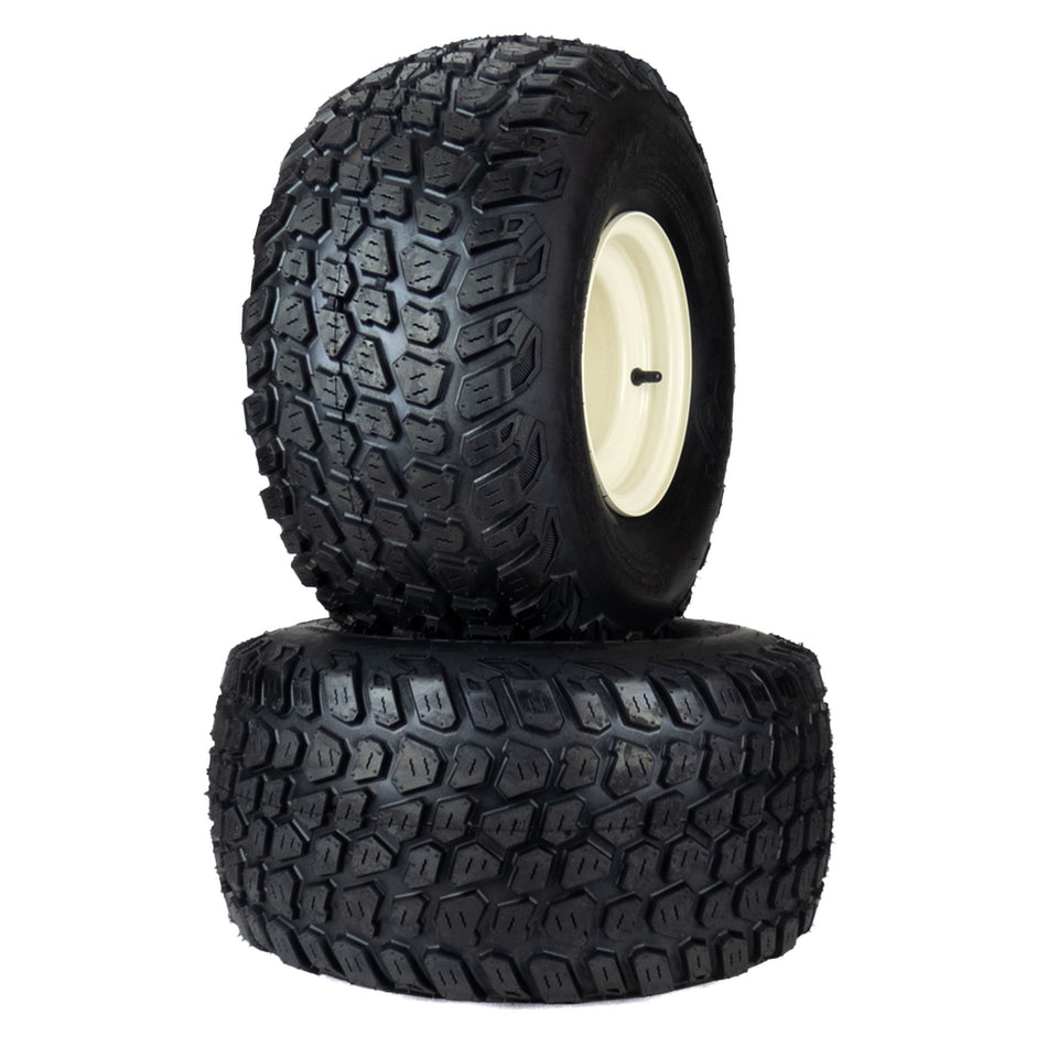 (2) Grassmaster XT Tire Assemblies 20x10.00-8 Fits Cub Cadet ZT1 50" 54" 634Z05430 634Z07244