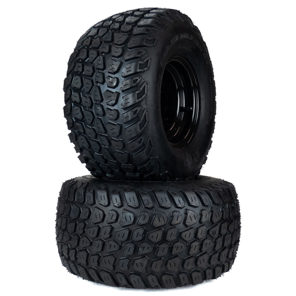 (2) Grassmaster XT Tire Assemblies 20x10.00-8 Fits Cub Cadet ZT1 50" 54" 634Z05430