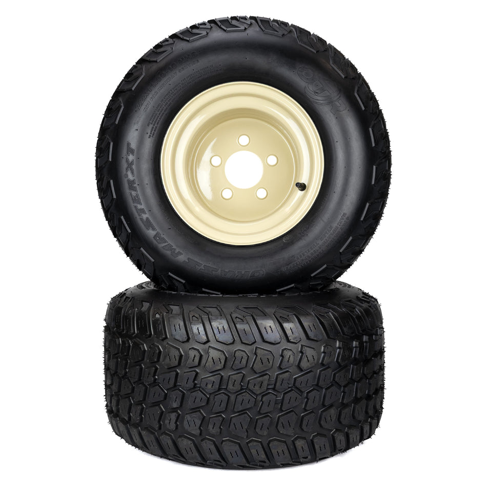 (2) Grassmaster XT Tire Assemblies 22x11.00-10 Fits Grasshopper 700 Series 482483