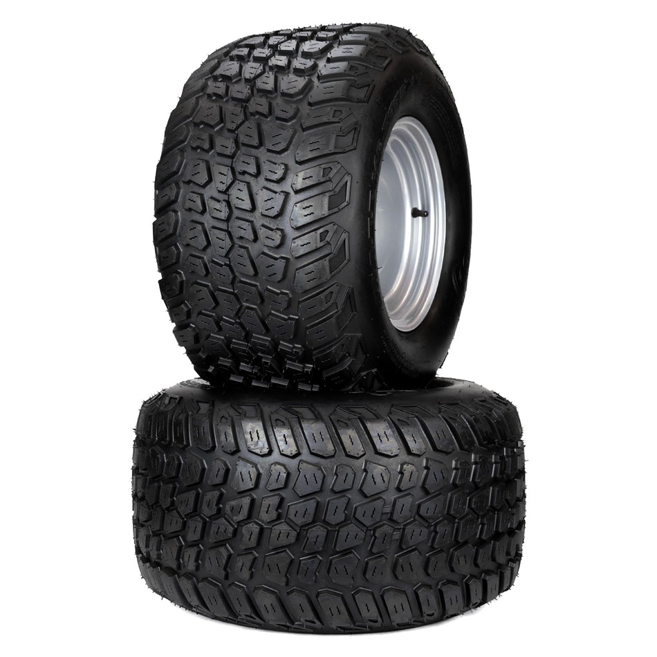 (2) Grassmaster XT Tire Assemblies 22x11.00-10 Fits Hustler FasTrak Raptor SDX 54" 60" 605302