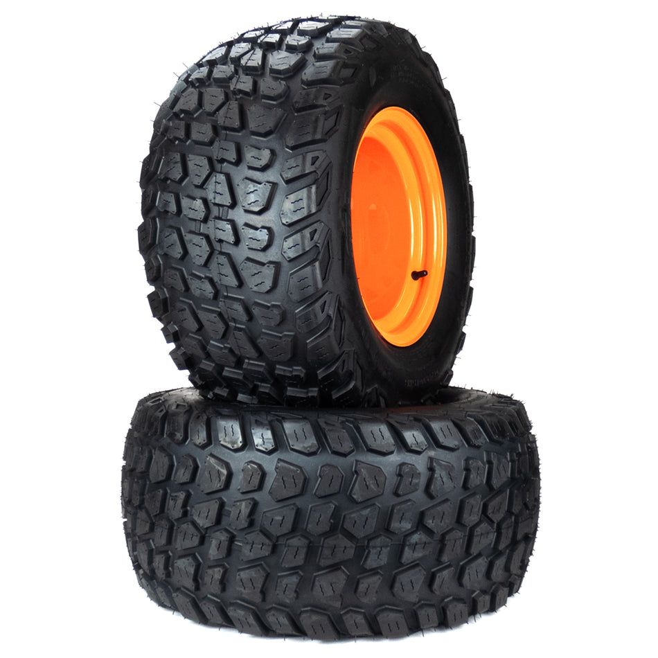 (2) Grassmaster XT Tire Assemblies 24x12.00-12 Fits Scag Cheetah 61" 72" 484024