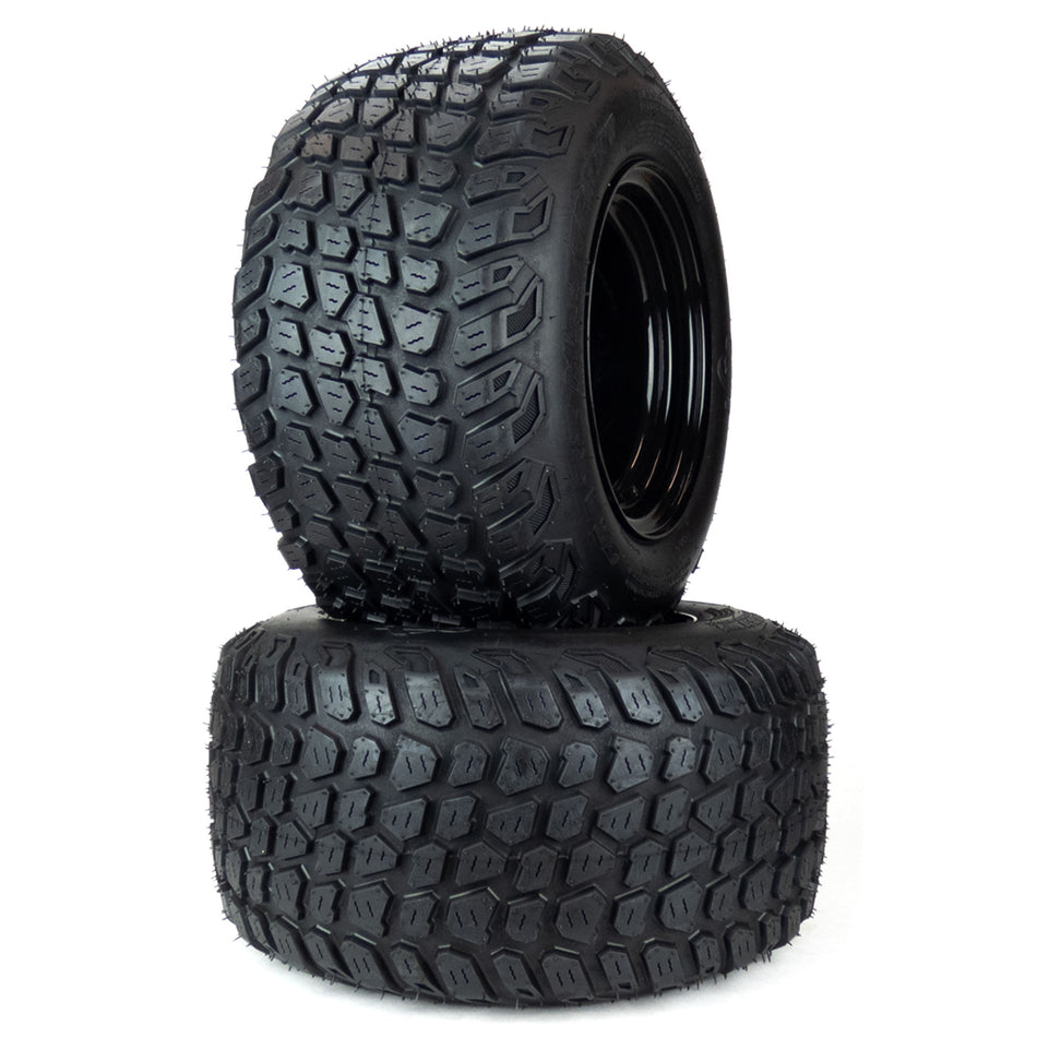 (2) Grassmaster XT Tire Assemblies 20x10.00-10 Fits Scag Freedom Z 48" 52" 486315