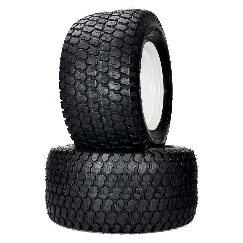 (2) Super Turf Tire Assemblies 24x12.00-12 Fits Exmark Toro Lazer Z 109-8972