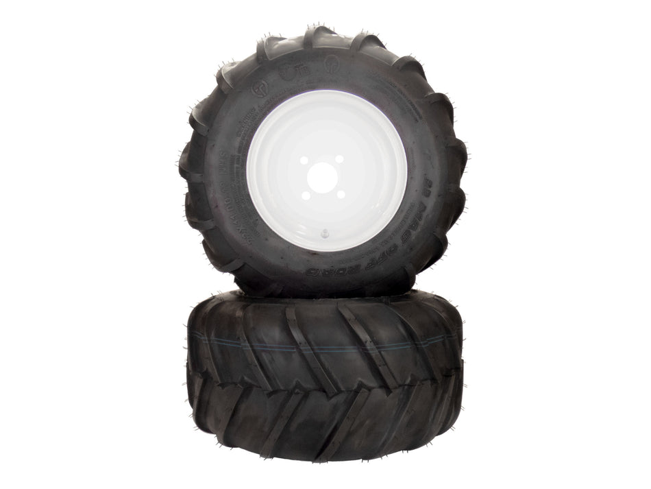 (2) All Terrain Tire Assy 22x11.00-10 Fits Country Clipper XLT & Challenger Repl D3881