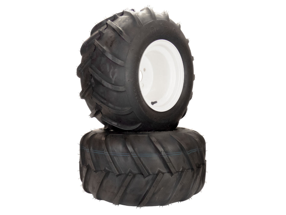 (2) Aggressive Tire Assemblies 22x11.00-10 Fits Country Clipper XLT Challenger D3881