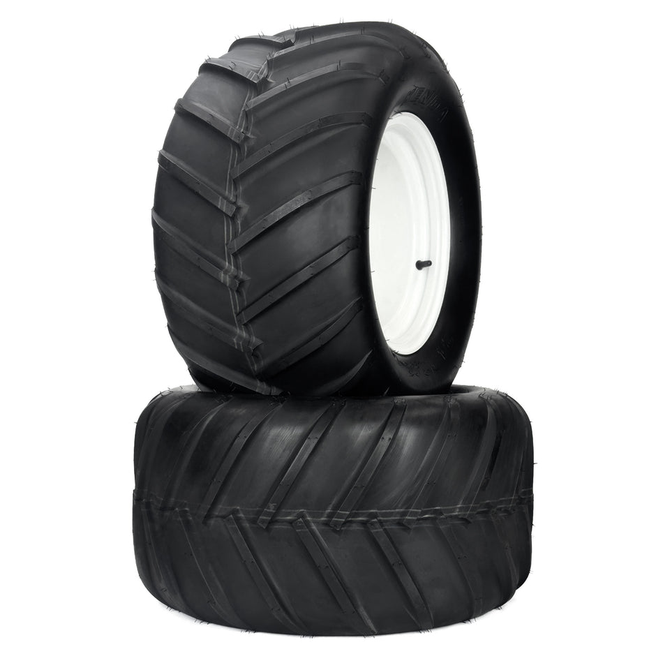 (2) Aggressive Tire Assemblies 24x12.00-12 Fits Exmark Toro Lazer Z 109-8972