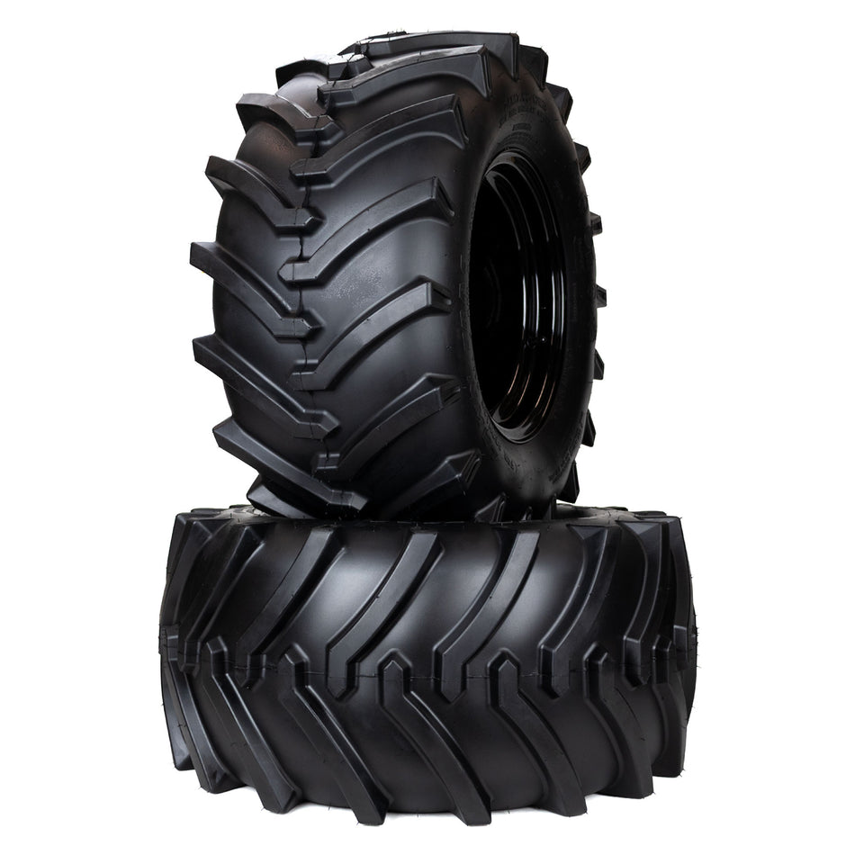 (2) Aggressive Tire Assemblies 24x12.00-12 Fits Gravely Pro-Turn 300 07101511