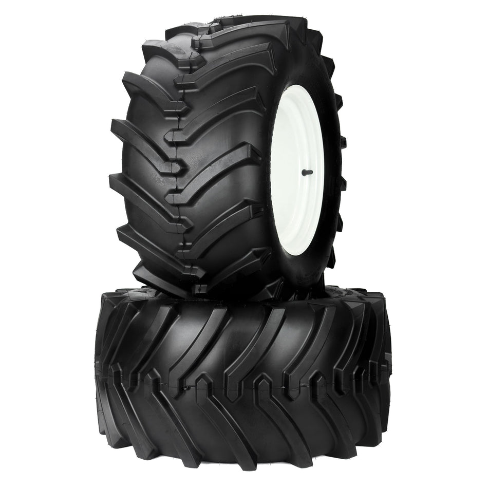 (2) Aggressive Tire Assemblies 24x12.00-12 Fits Exmark Toro Lazer Z 109-8972