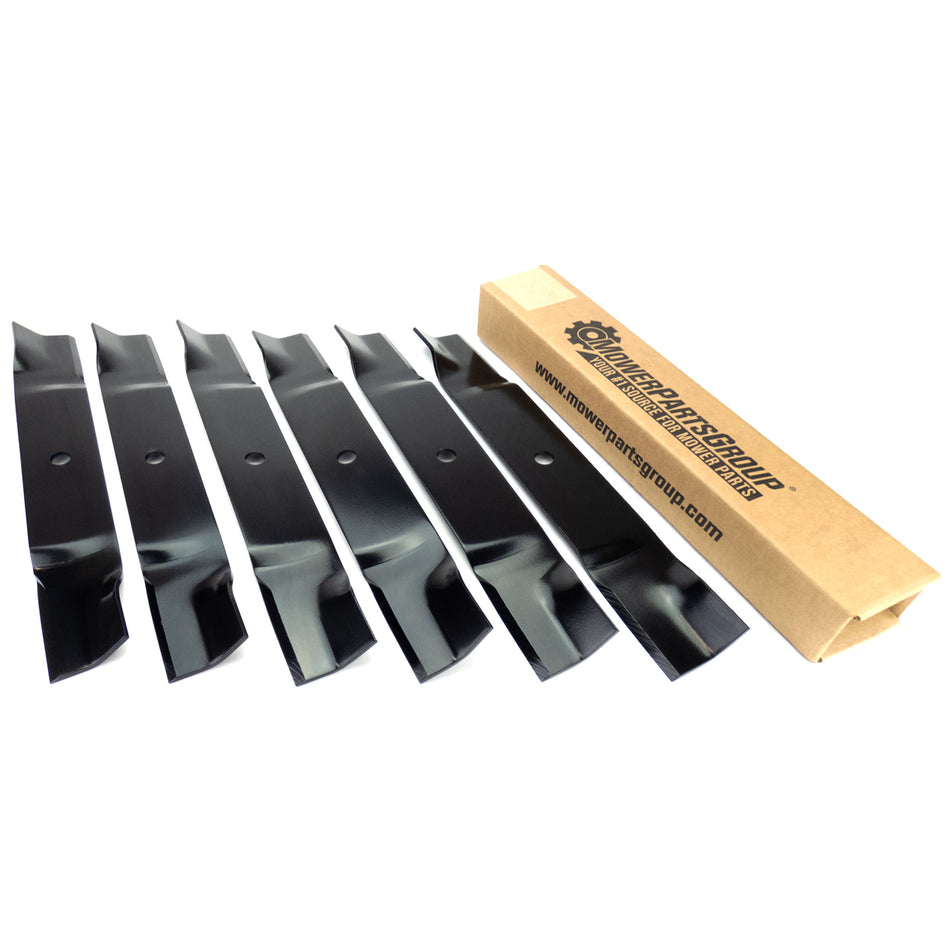 (6) Blades Compatible With Cub Cadet 60" 02005019, 1005338, 94204415
