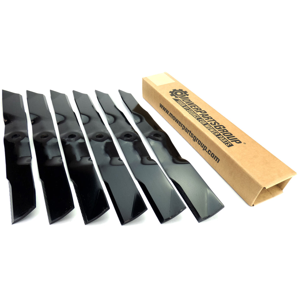 (6) Blades for John Deere 62" X400, X465, 2000, 2305, 3000, 4000 M143504
