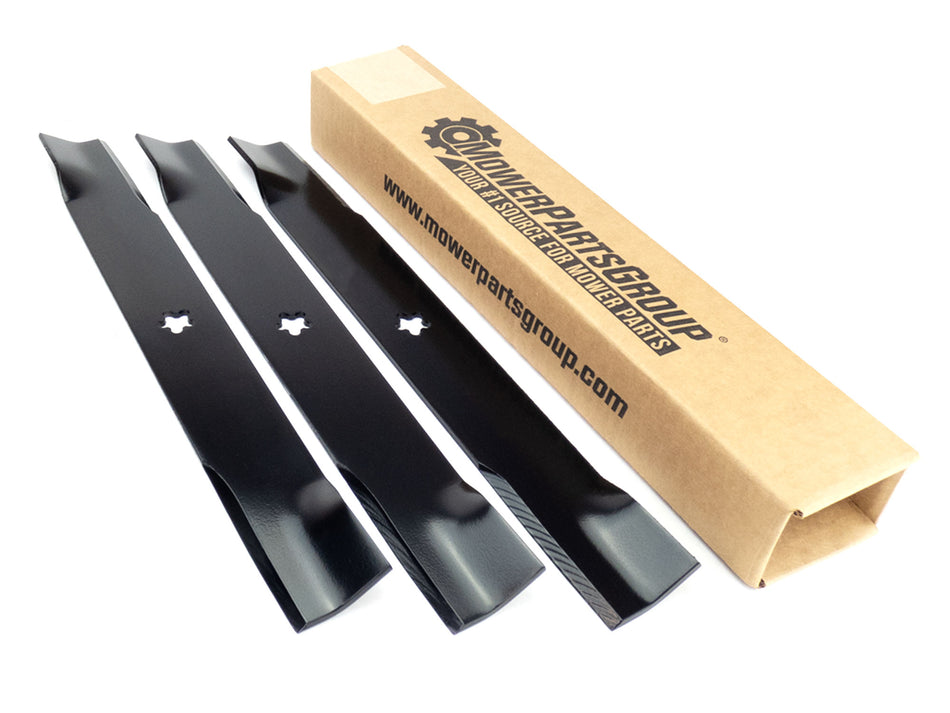 (3) Blades for Husqvarna 61" Deck EZ MZ Series 539113312