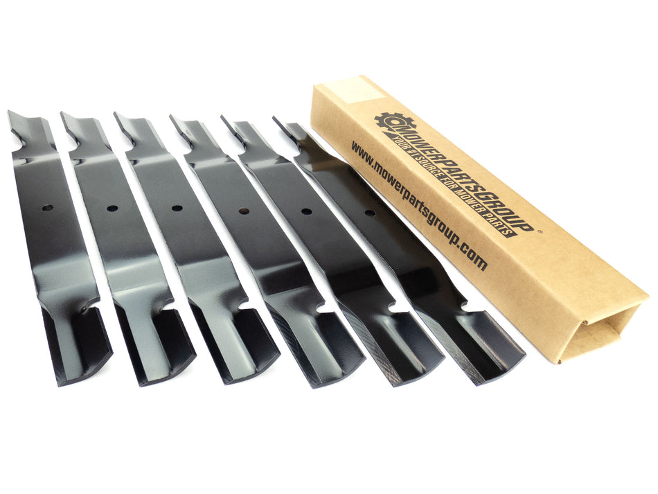 (6) Heavy Duty Blades Compatible With Grasshopper 61" 320243 320245