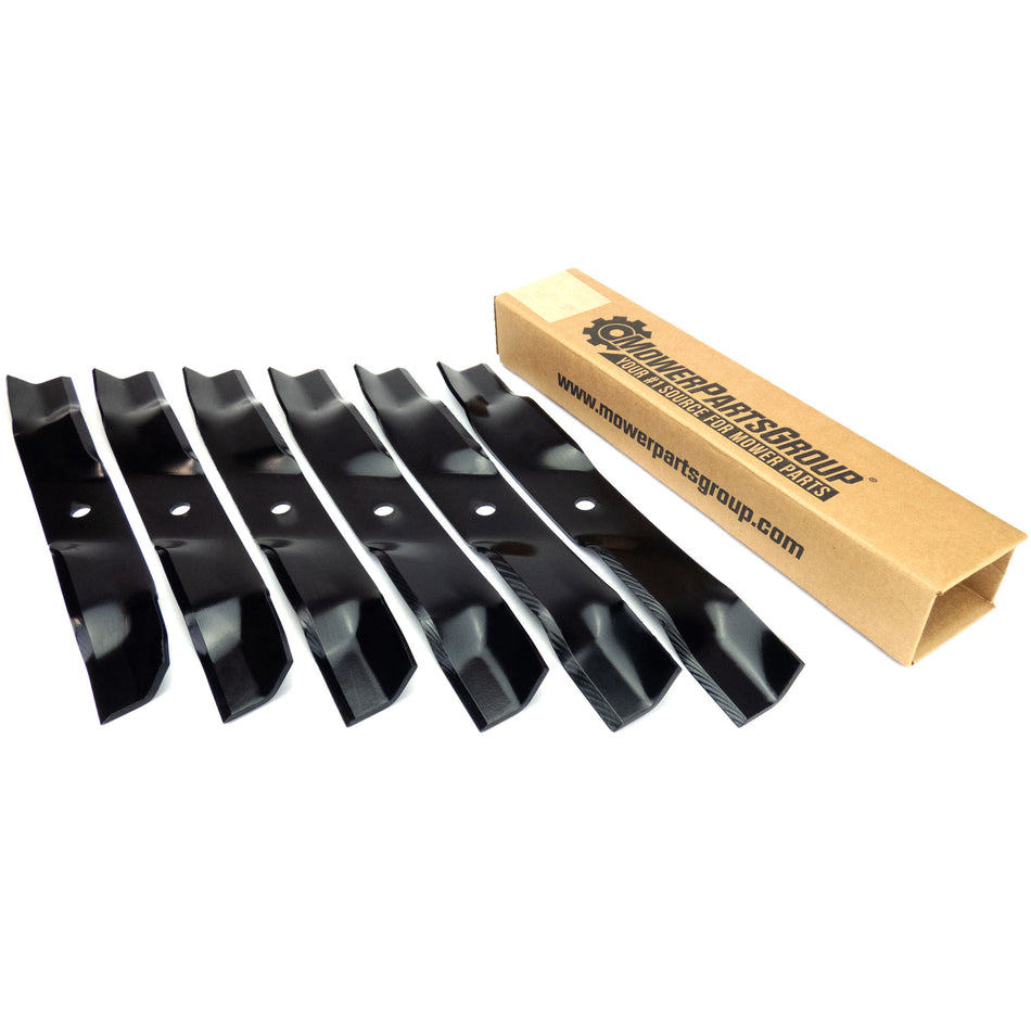 (6) Blades for Hustler 54" Hustler Z, XR7 Super Z 797704