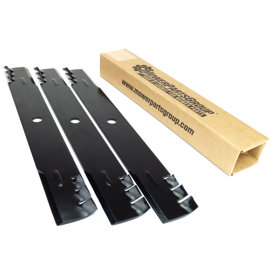 (3) Mulching Blades for John Deere 72" 1050,1070, 4005, 4200 M141786, M80783