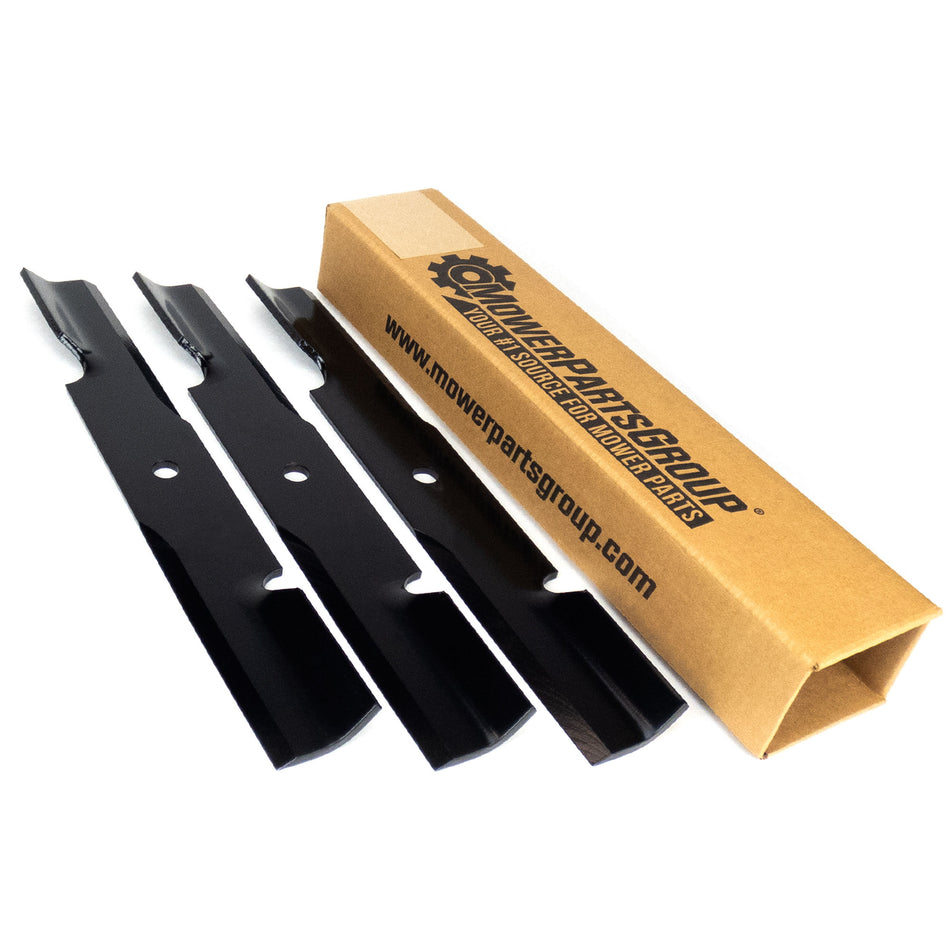 (3) Blades for Scag Freedom Z 48" 038-5350-00, TCU34166, 482877, 133-2137