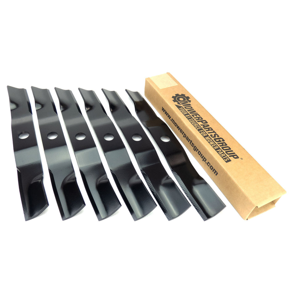 (6) Blades for Kubota 60" ZD, ZG Series - K5647-34330, K5647-34340, K5668-34350