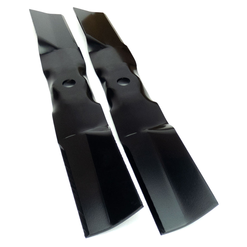 (2) Blades Fits John Deere 42" X350 Accel Deck GY20683 M170639 UC22008