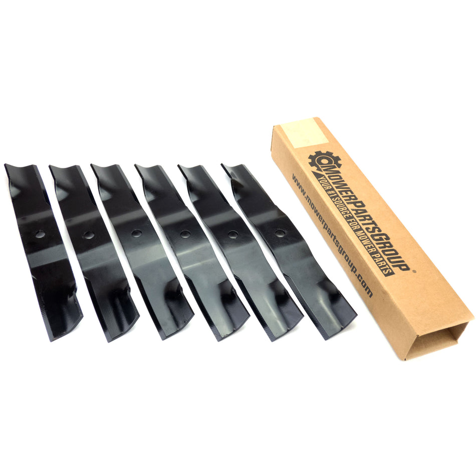(6) Blades for Bobcat, Ariens, Bad Boy, Exmark, & More 48" 112111-01, 00450200