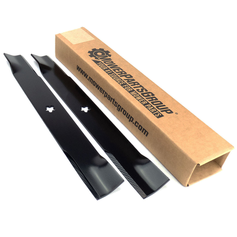 (2) Blades for AYP & Husqvarna 42" LTH1342, LT150, 134149, 532134149, 594892701