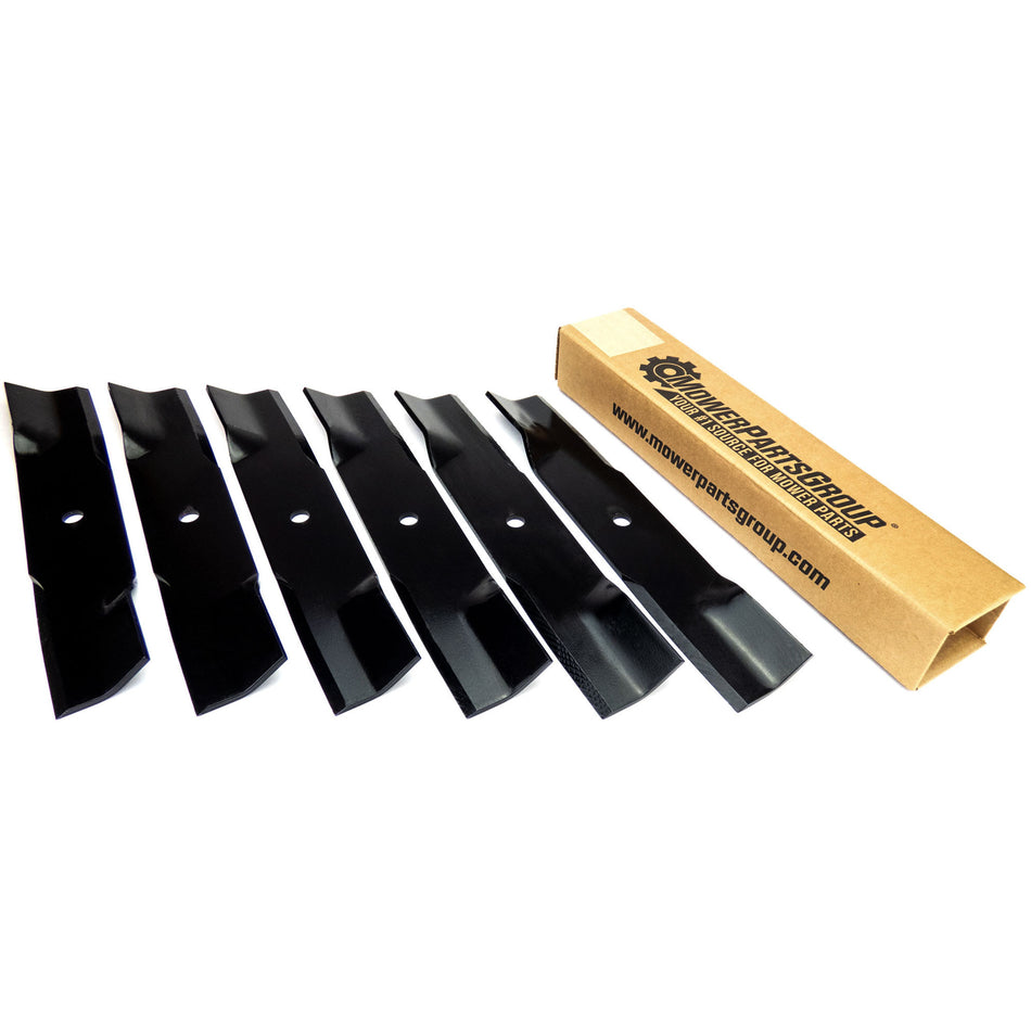 (6) High Lift Blades for Dixie Chopper 50" ZTR Models 30227N