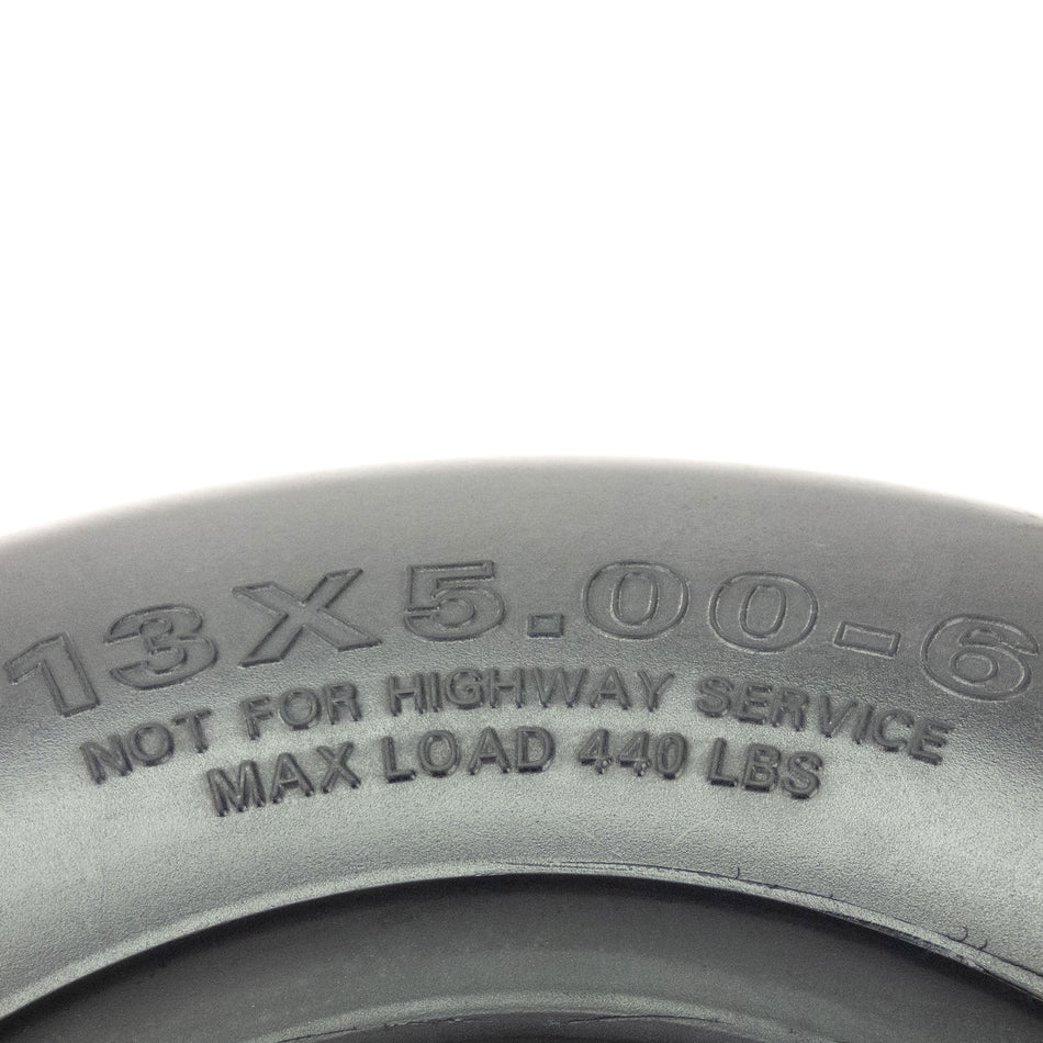 NoAir® (2) Flat Free Tire Assemblies 13x5.00-6 Fits Exmark Lazer Z 1-633582