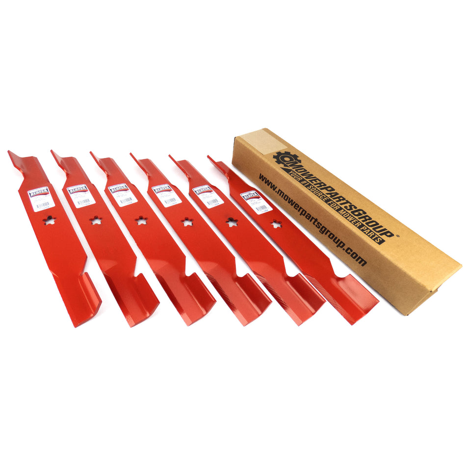 (6) Hi Lift Blades for Husqvarna 54" 187254 187256