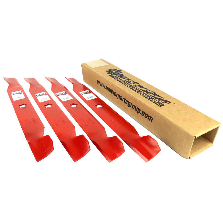 (4) Reaper Blades Fits Ariens AYP Husqvarna Craftsman 42" 138498 138971 532138971