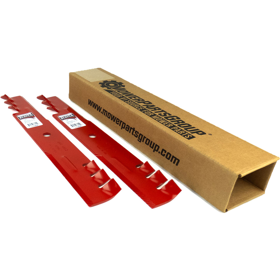 (2) Reaper Blades Fits Scag Exmark 36" 52" 482462 482878 48108 481707 303146