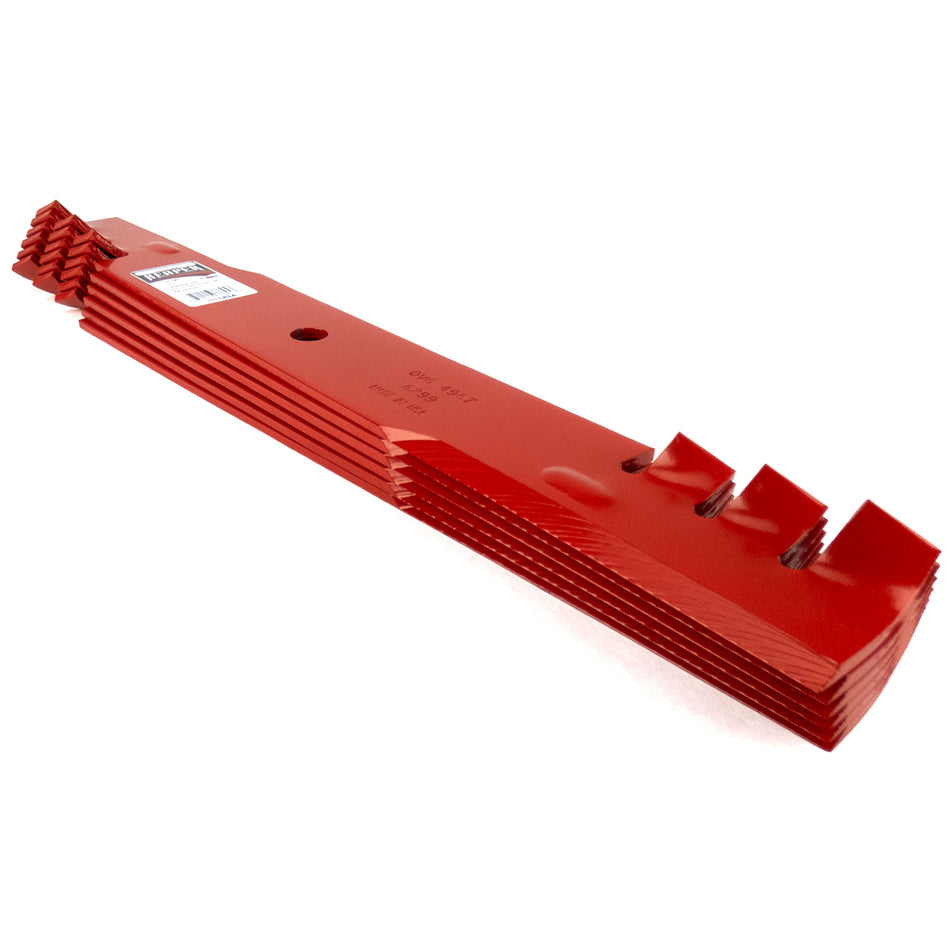 (6) Mulching Blades for Simplicity, Scag, and Many More 60" & 61" Decks A48111