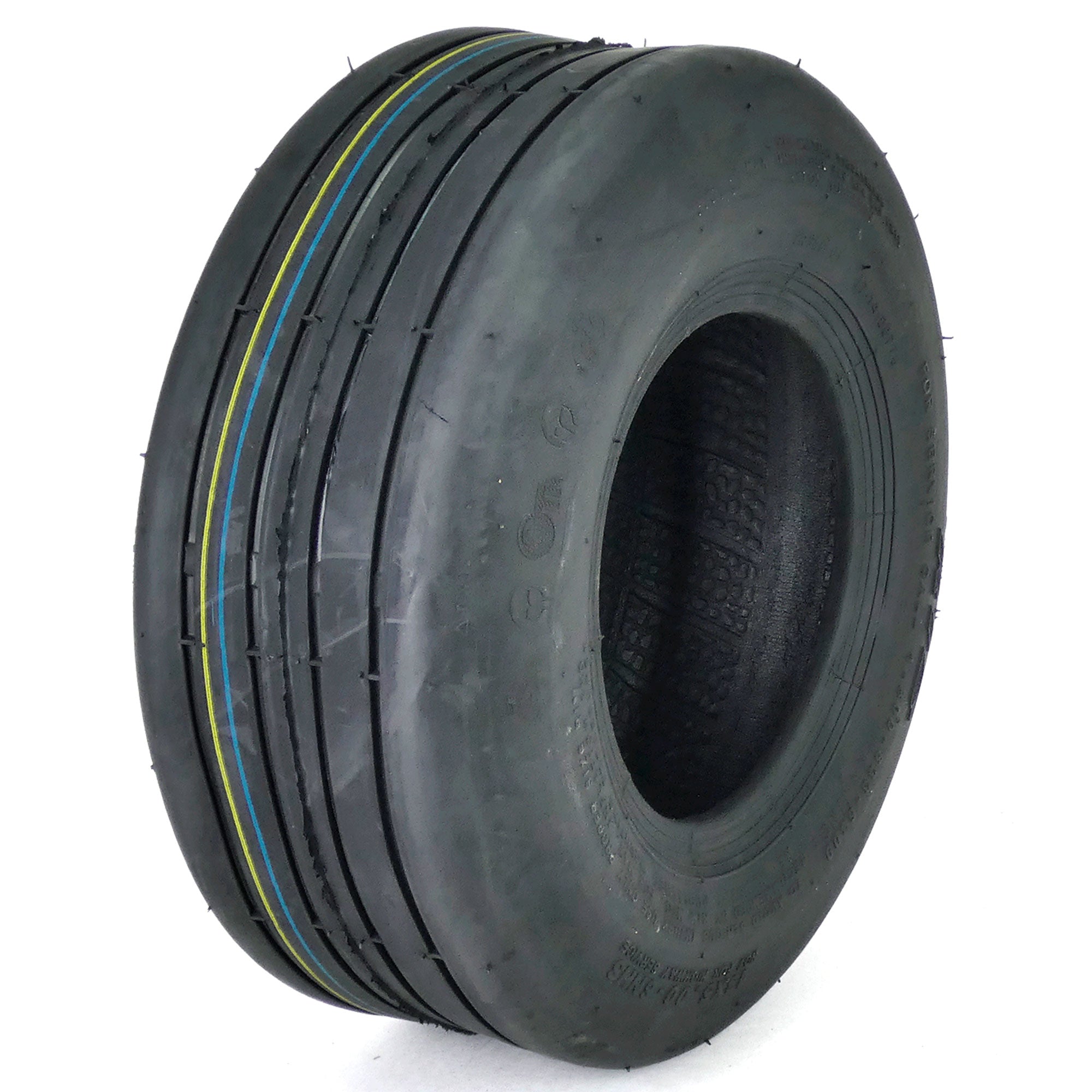 (1) OTR 13x5.00-6 Ribbed Tire 4 Ply Lawn Mower Garden Tractor 13x5x6 ...