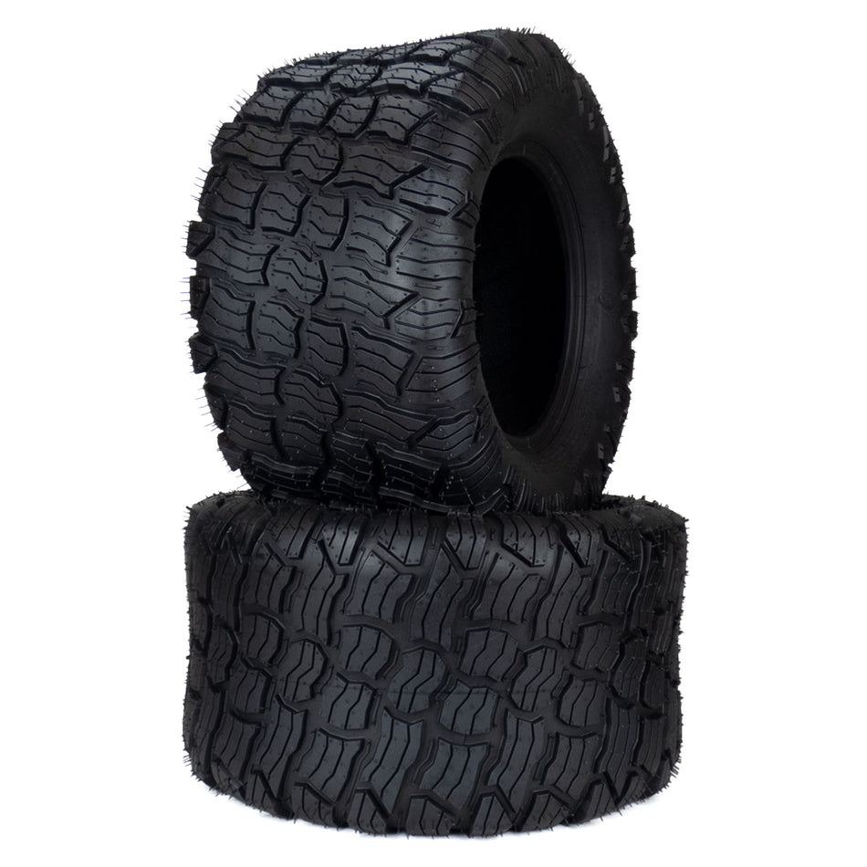 (2) 4 Ply Reaper Turf Heavy Duty Tires 20x10.00-10 Zero Turn Mowers
