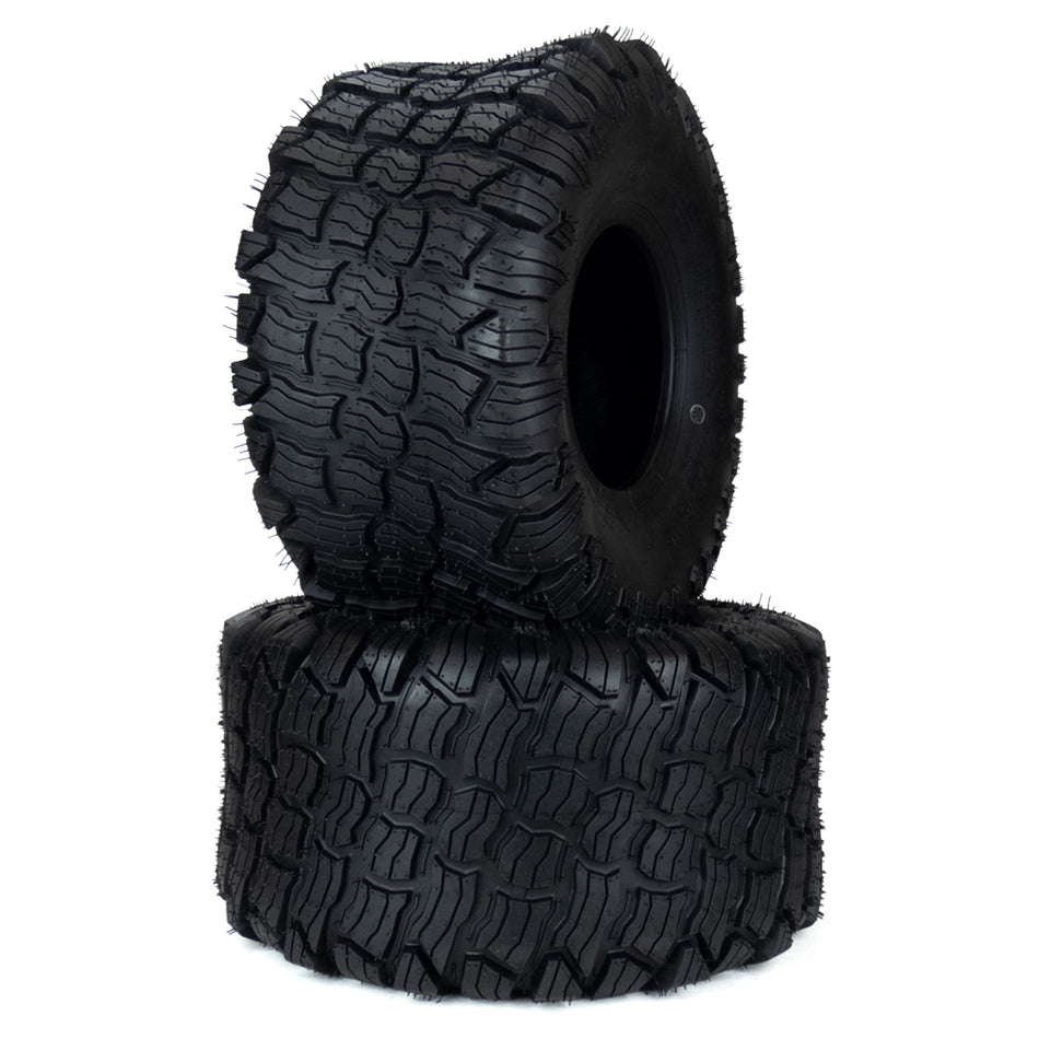 (2) 4 Ply Reaper Turf Heavy Duty Tires 20x10.00-8 Zero Turn Mowers