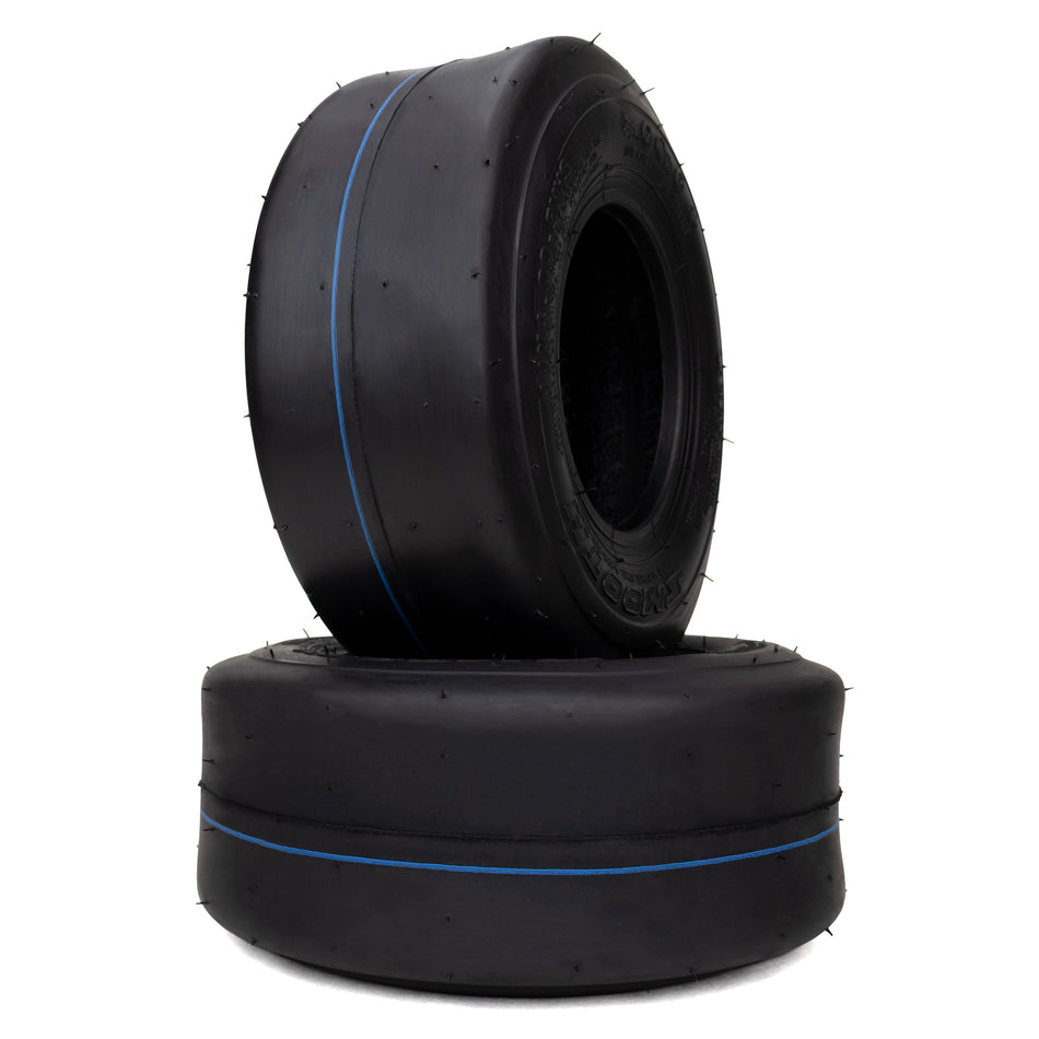 (2) Smooth 11x4.00-5 Tires 4 Ply Lawn Mower Garden Tractor 11x4x5