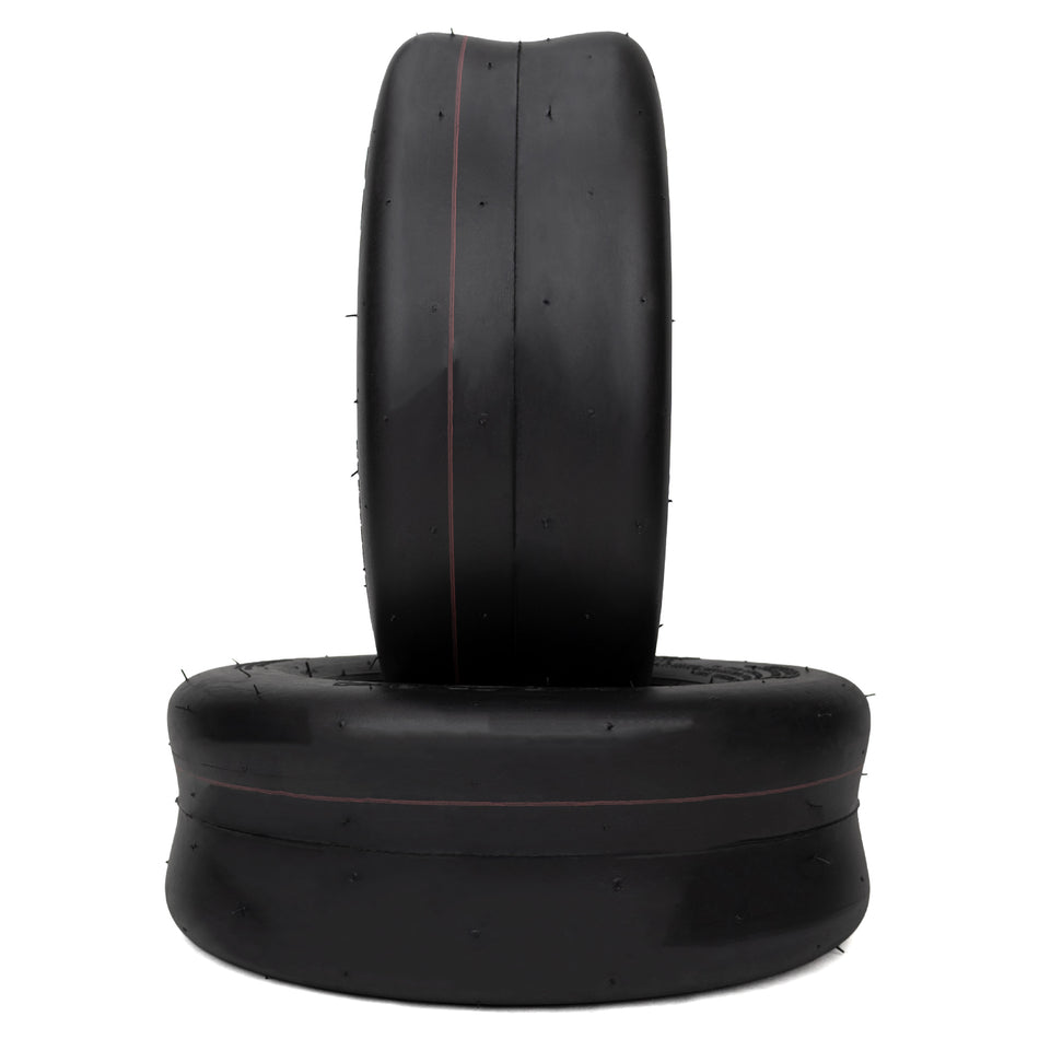 (2) 13x5.00-6 Smooth 4 Ply Tires for Lawn Garden Tractor Zero Turns