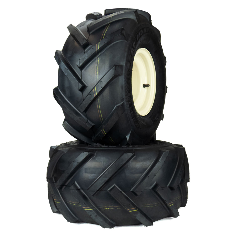 (2) Aggressive Tire Assemblies 20x10.00-8 Fits Cub Cadet ZT1 50" 54" 634Z05430 634Z07244