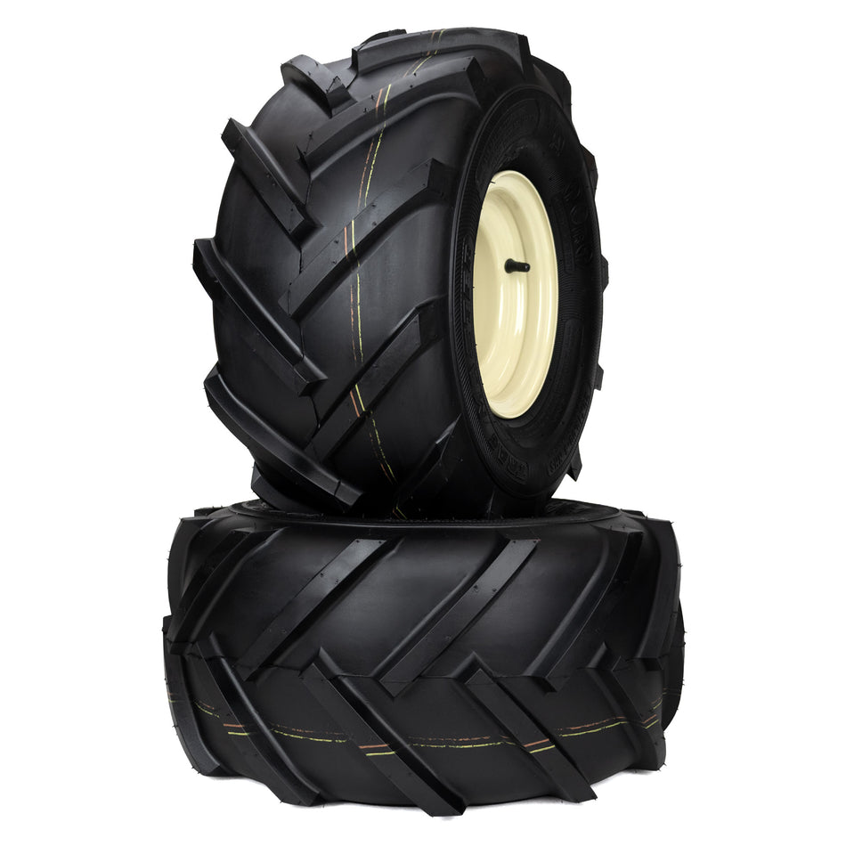 (2) Aggressive Tire Assemblies 20x10.00-8 Fits Grasshopper 618 Series 483921